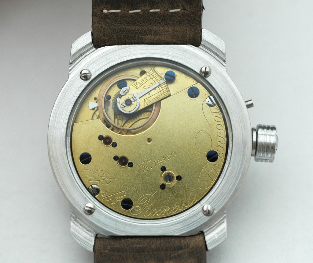 Robert Roskell Liverpool No. 74450 Pocket Watch Coggiola Watch Roma