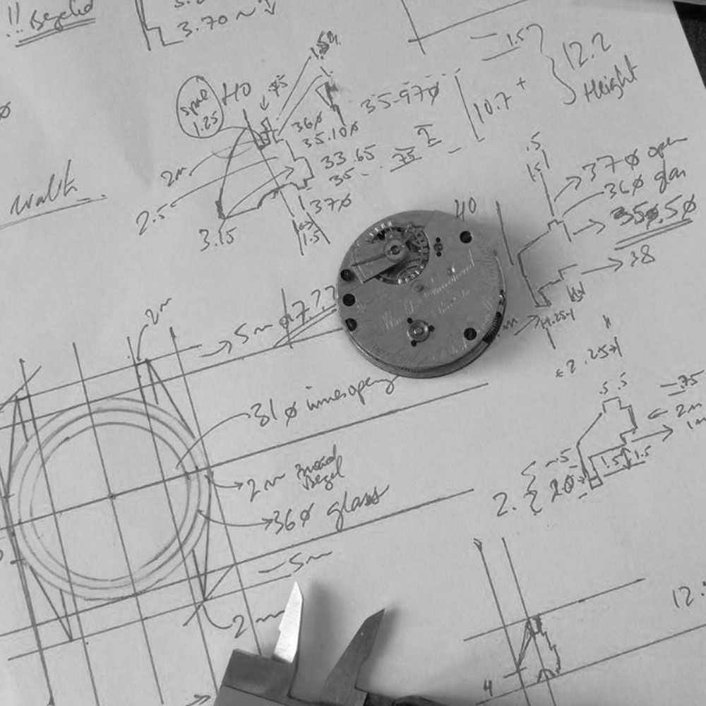 General case designs and manufacture measurements.